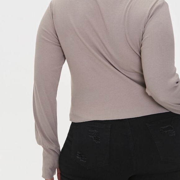 Forever21 plus size rose top - Picture 6 of 11